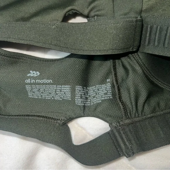 COPY - NWOT All in Motion adjustable sports bra - Picture 2 of 3